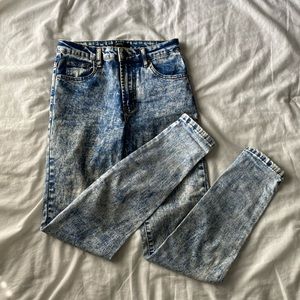 ***SOLD*** Acid-washed High Waisted Jeans